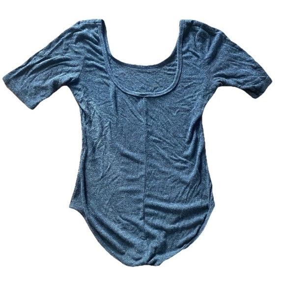 Smash and Tess Women’s Bodysuit Gray Cotton Blend Size Medium - Picture 3 of 5